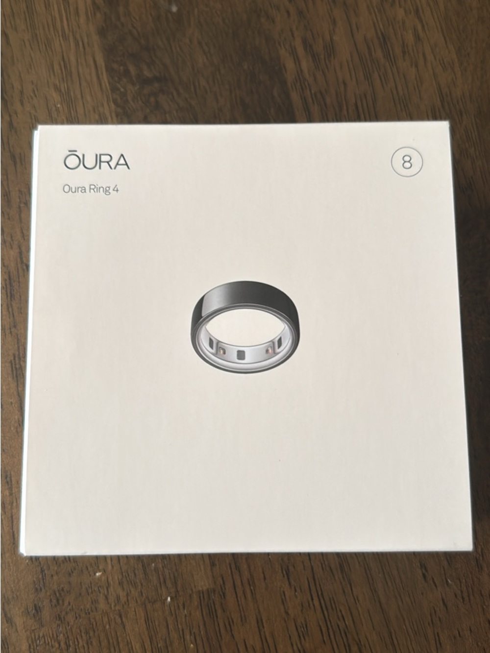 Oura Ring 4 Smart Wellness Ring - Black